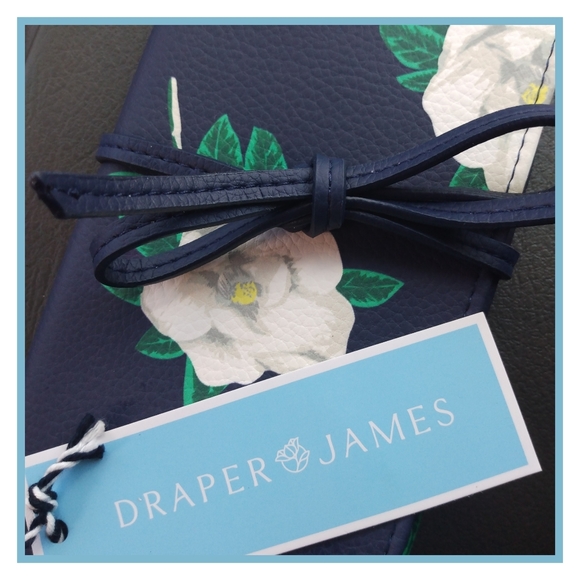 Draper James Jewelry Draper James Blue Floral Travel Jewelry Roll